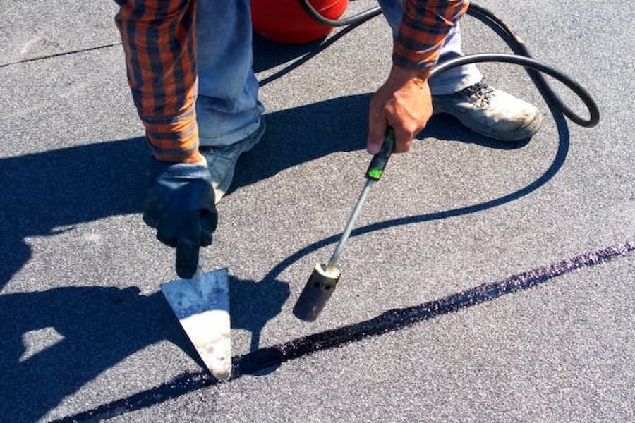 Material and Tools for flat roof